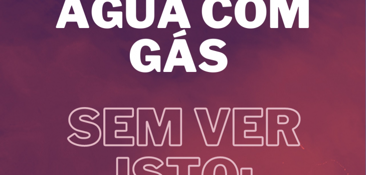 veja qual a melhor água com gás
